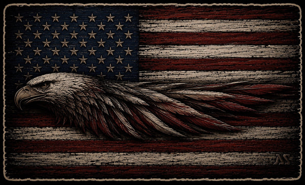 Half Eagle Flag Sticker
