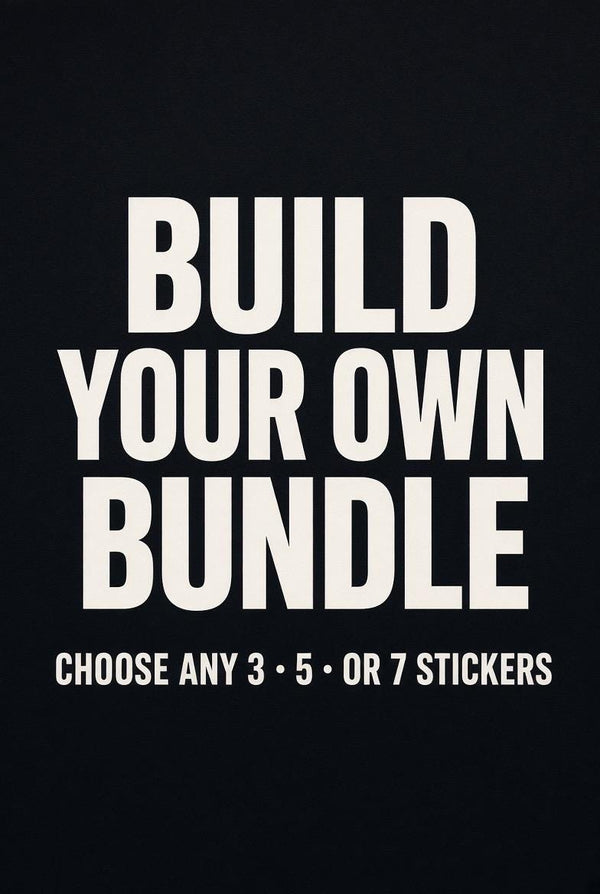 Build Your Own Sticker Bundle | Choose Any 3, 5 or 7 | Custom Funny Stickers
