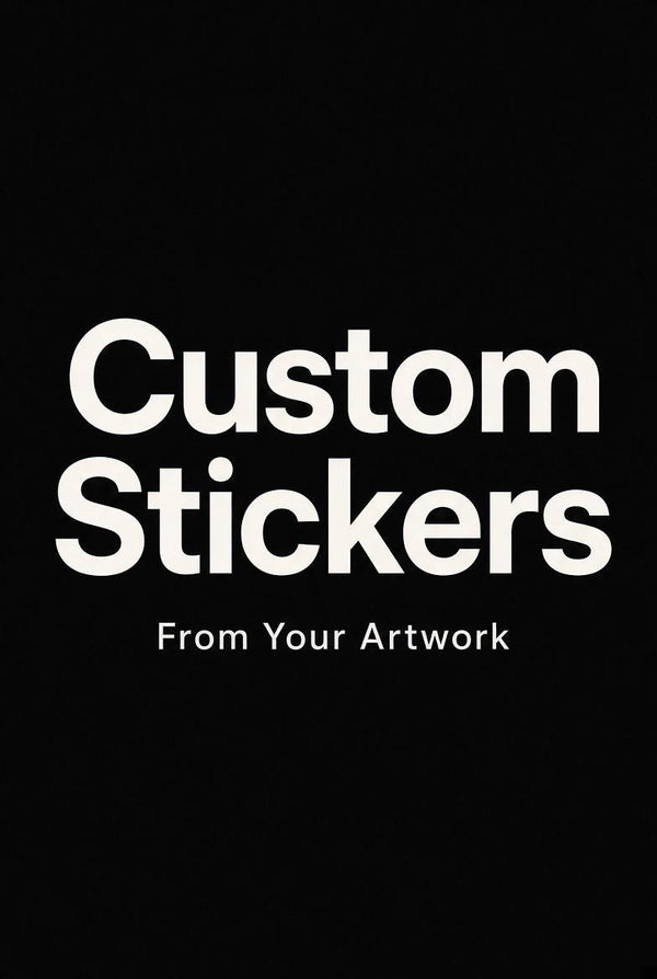 Custom Sticker from Your Art | Upload Your Design | Personalized Stickers