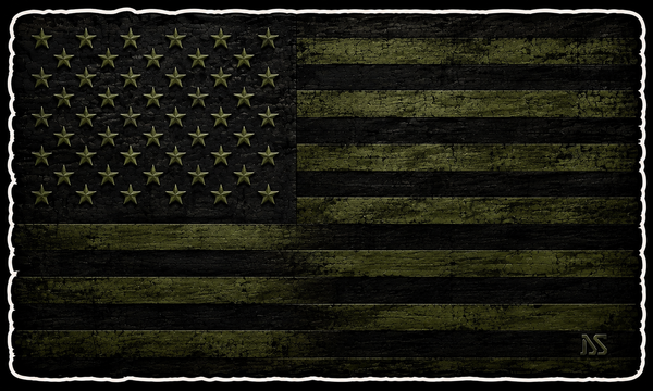 Military Flag Sticker