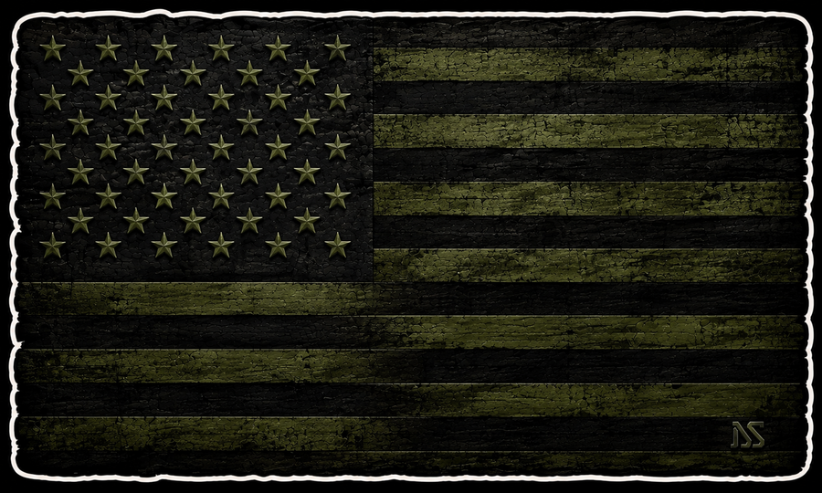 Military Flag Sticker