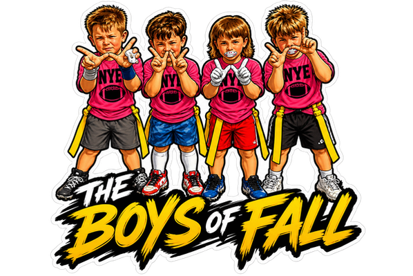 Real NickSlaps Custom Group sticker combining 4 kids into one design